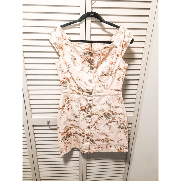 Rebecca Taylor Off Shoulder Belle Denim Dress - Picture 3 of 7